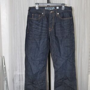 Guess Cliff-Bootcut Dark Wash Denim.  Sz. 36